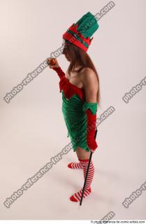 Veronika Elf Pose With Apple 12